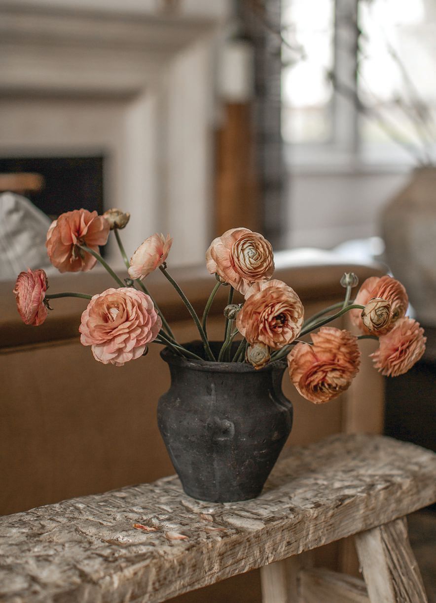 The living room abounds with thoughtful details. PHOTOGRAPHED BY SHADE DEGGES