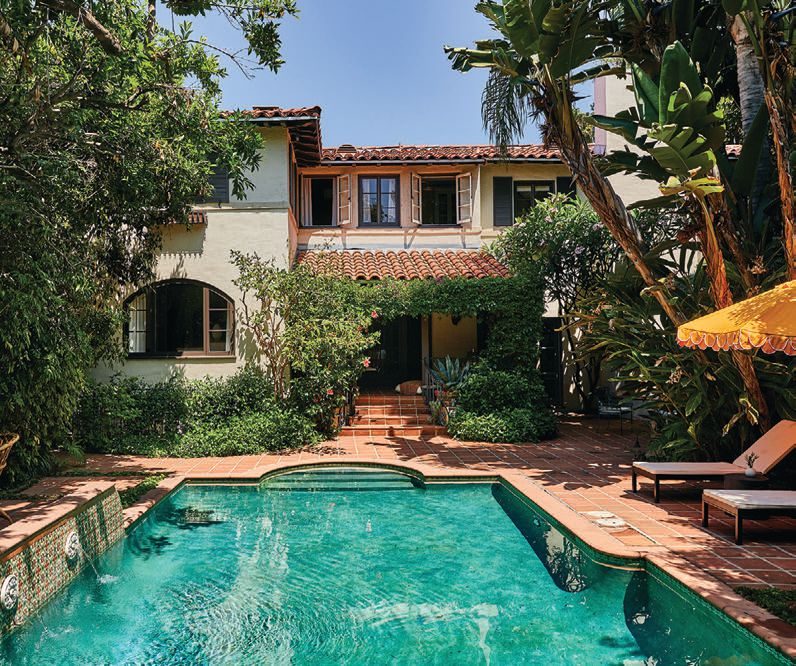 ASH Staging transformed a 1930s Hollywood mansion with pool into the ASH
Staging Concept House PHOTO COURTESY OF BRANDS