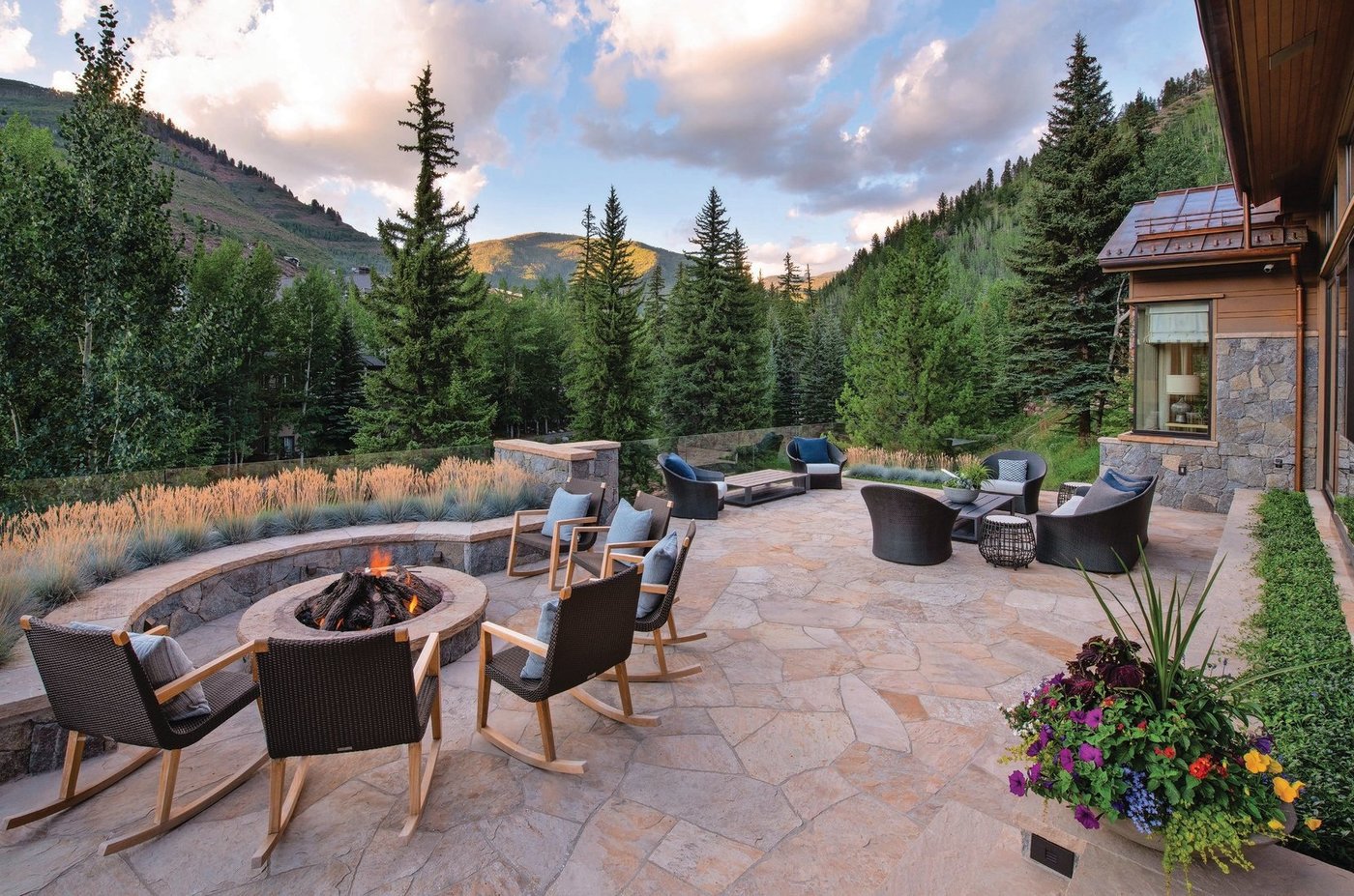 Mountain views are only one of the amazing offerings at this home. PHOTO COURTESY OF THE DOVE AGENCY