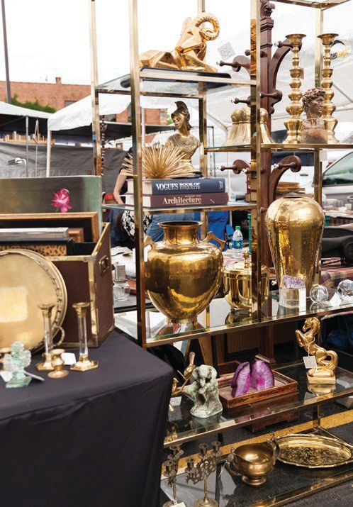 The market is packed with eclectic selects big and small. PHOTO COURTESY OF DESIGNERS AND RANDOLPH STREET MARKET