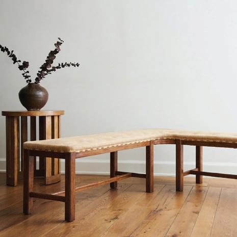 Rose Tarlow Achilles bench ROSE TARLOW MELROSE HOUSE PHOTO COURTESY OF BRAND