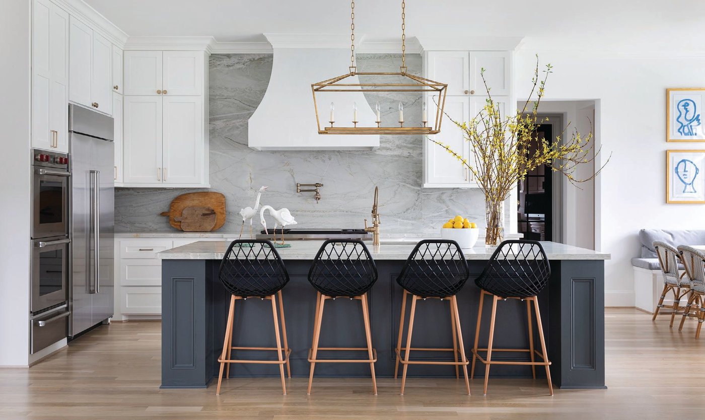 The kitchen marries form and function. PHOTO BY MOLLY CULVER