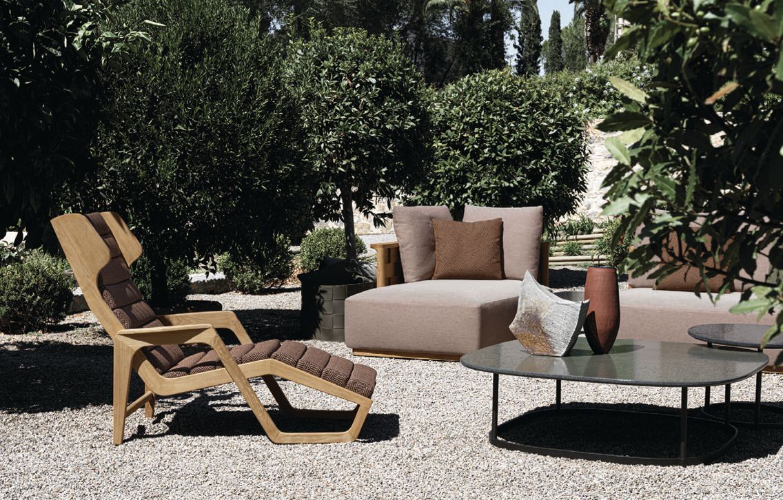 Molteni&C’s new outdoor collection PHOTO COURTESY OF BRAND