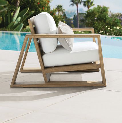 Arhaus Canyon Collection outdoor lounge chair PHOTO COURTESY OF BRAND