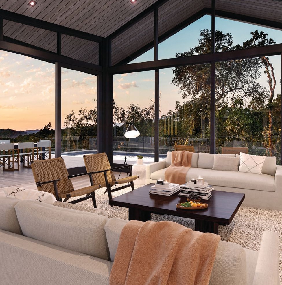 A stunning home at Montage Residences Healdsburg. PHOTO BY JEFF BRINK