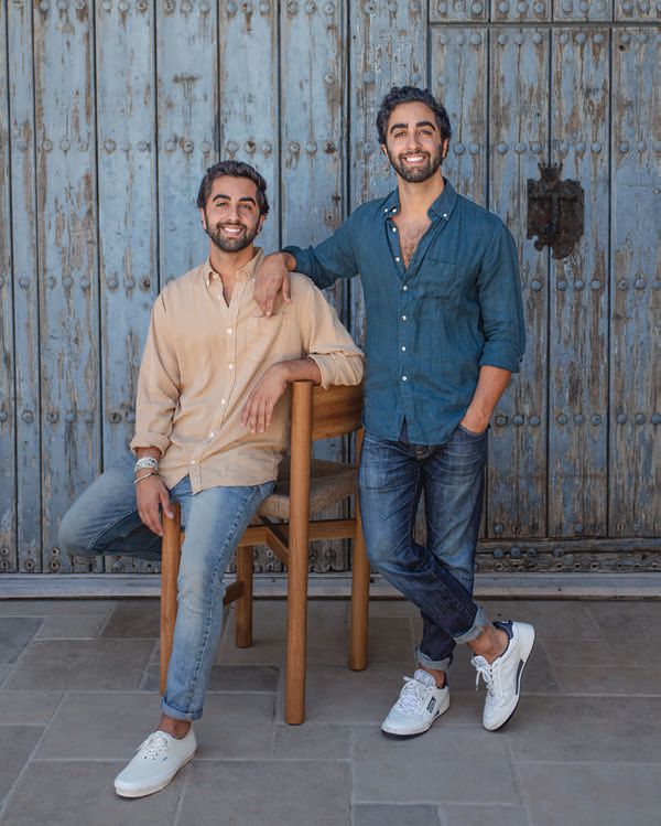 Twin brothers and L.A. natives Jordan and Steven Neman named their indie design company after their father, Léon. PHOTO BY MICHAEL CLIFFORD FOR HOUSE OF LÉON
