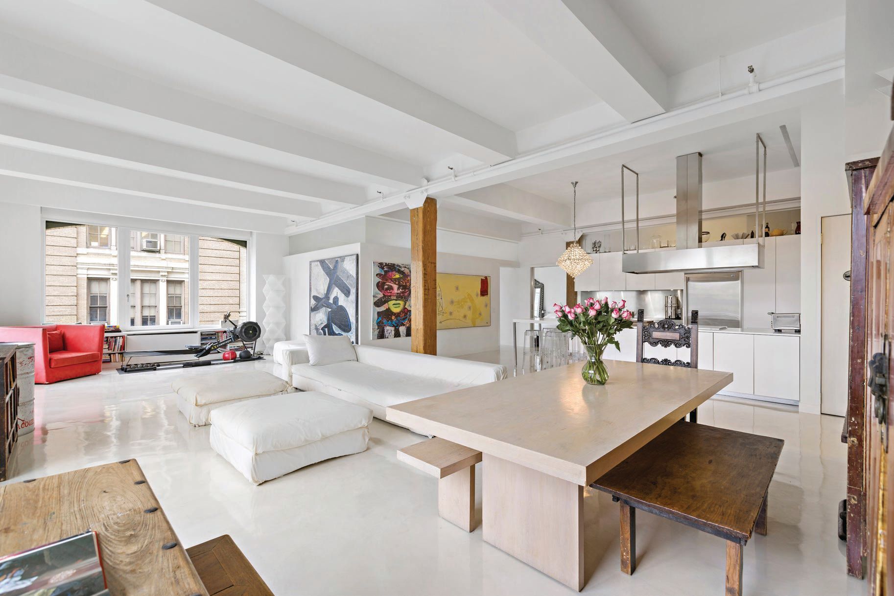The sleek Soho home offers a serene space for a luxe staycation. PHOTO COURTESY OF BRAND